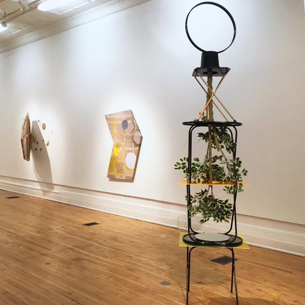 Exhibition View, Lisa & Janelle Iglesias: seesaw / seasaw