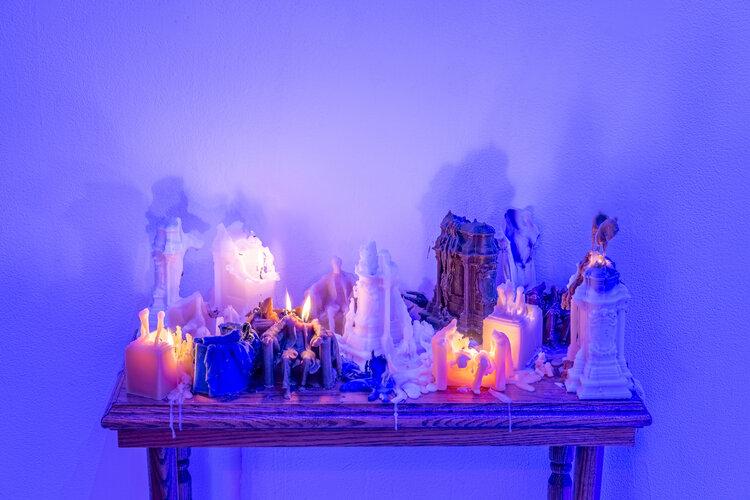 Wax Monuments, Sandy Williams IV, Photo courtesy of artist. 2020.