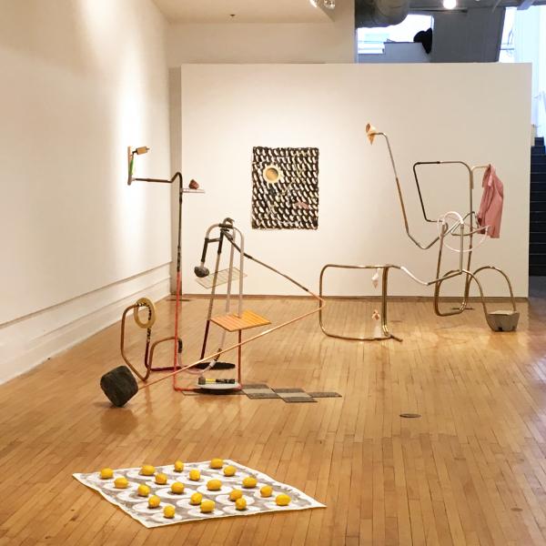 Exhibition View, Lisa & Janelle Iglesias: seesaw / seasaw
