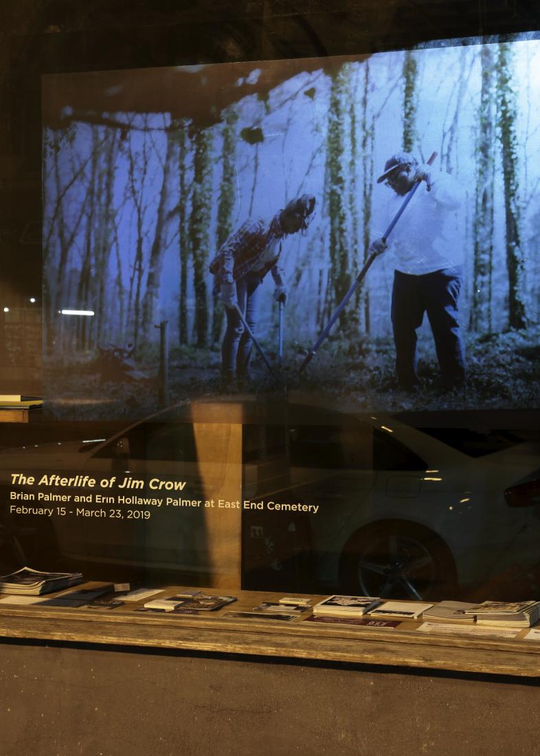 Installation view. The Afterlife of Jim Crow, 2019.