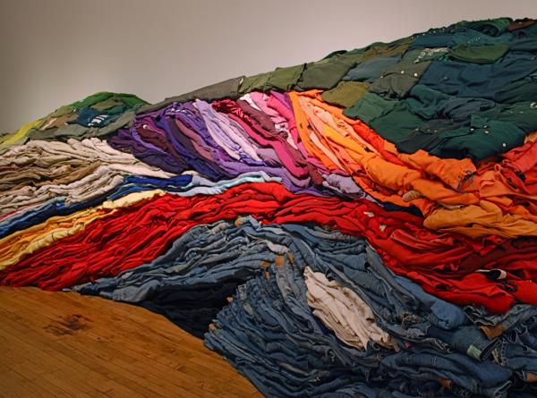 Jarod Charzewski's installation, The Old Way Becomes The New Way