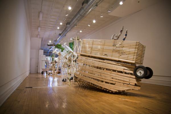 Greg Stewart, Engine of Bones Man the Handyman, photo by Harrison Möenich