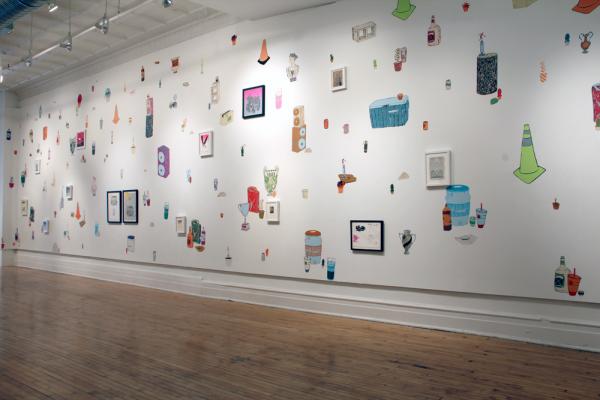 Andrew Kozlowski, After Party installation view, 2014