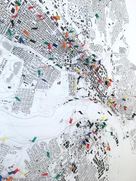 3x3 Summer Sessions: Cultural Mapping Installation Image