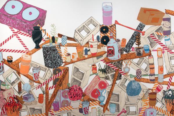 Andrew Kozlowski, After Party installation view, 2014