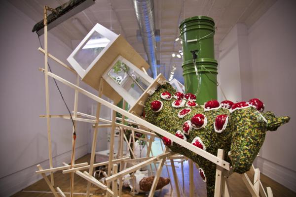 Greg Stewart, Engine of Bones Man the Handyman, photo by Harrison Möenich