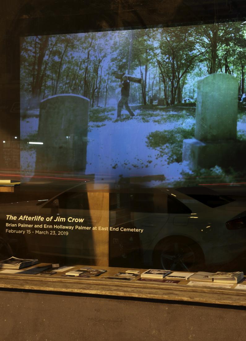 Installation view. The Afterlife of Jim Crow, 2019.