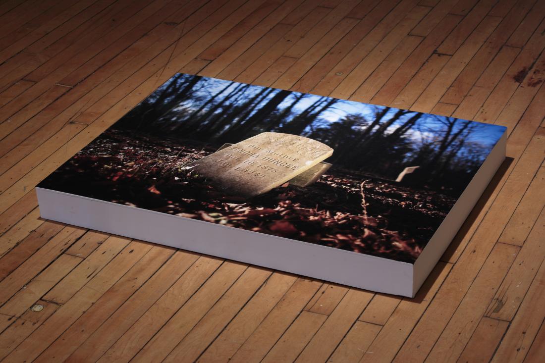 Untitled: East End, 2018. Digital Print on vinyl mounted on wood.