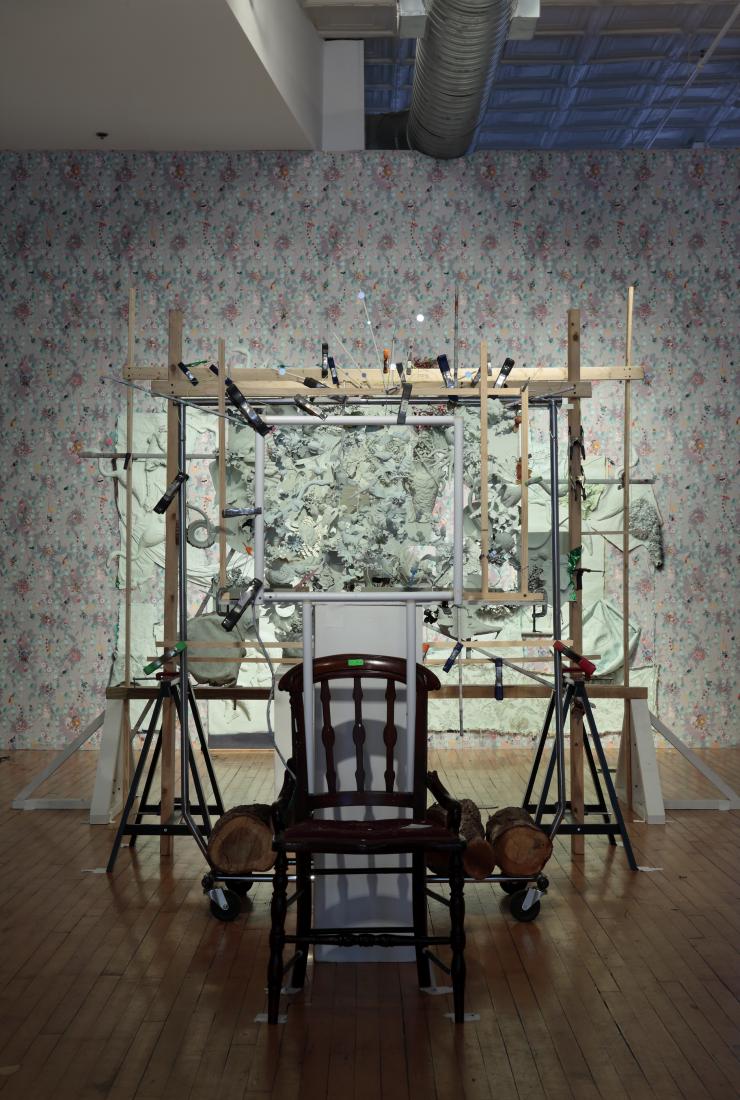 Kristen Cammermeyer: In Constant Circulation, Installation view, 2018