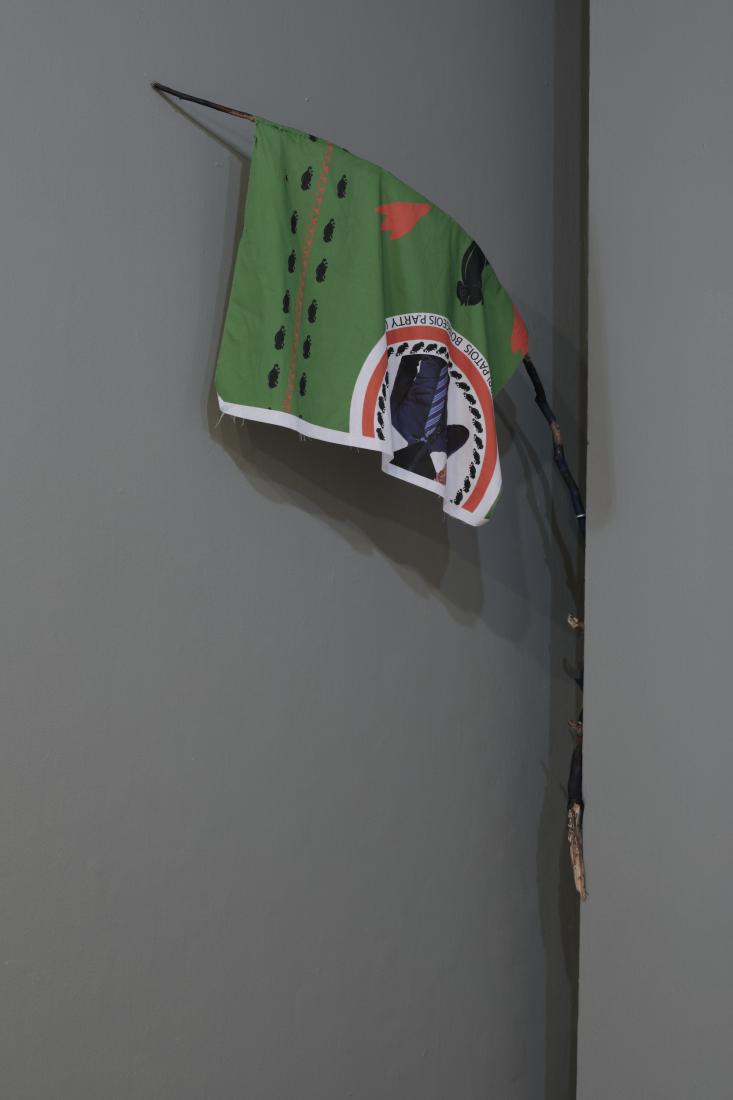 Massa Lemu, He Who Gave Us Teeth Should Give You Art to See: A Patois Bourgeois P.arty Manifesto (installation view), 2018